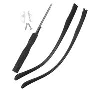 Healeved 3paia Stanghette Per Occhiali Sostituzione Facile e Leggera Per Riparazione Accessori Occhiali Compatibili Con Varie Montature Kit Pratico Per Uso Personale e Professionale