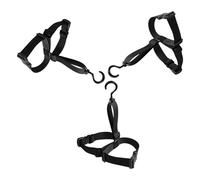 Healeved 3pezzi Appendiabiti per Stivali da Esterno Organizer per Appendere le Scarpe Cinghia Regolabile per Stivali da Pesca Guado Appendiabiti per Asciugatura Scarpe