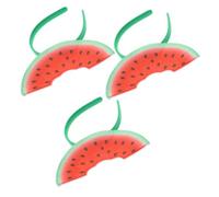 Healeved 3pezzi Cerchietto Forma di Anguria Accessori per Capelli Estivi Cerchietti per Donna Design Frutta Adatto per Eventi all Aperto e Costumi da Ballo