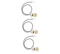 Healeved 3pezzi Corda Antiperdita Per Amplificatore Sonoro Laccio Leggero Per Facile Da Usare e Portare Protezione Contro Sudore e Caduta Design Semplice e Pratico