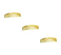 Healeved 3pezzi Pettine Corno Naturale Antistatico Per Combattimento Alla Perdita Dei Design Elegante e Artigianato Di Qualità Facile Da Portare Borsa Promuove La Circolazione Sanguigna e