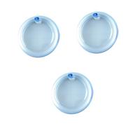 Healeved 3pezzi Scatola Porta Protesi Rotante Da Blu Contenitore Pratico Per Dentiera Per Uso Quotidiano e Occasioni Speciali