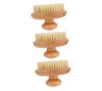 Healeved 3pezzi Spazzola Esfoliante Rotonda Per Corpo Spazzola Da Bagno Con Setole Morbide Per Rimuovere Le Cellule Morte e Massaggiare La