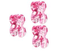 Healeved 3pezzi Spazzola Per Massaggio e Esfoliazione Del Capelluto Spazzola Da Bagno Ergonomica Per Esperienza Di Pulizia Ottimale Per Shampoo e Gel Doccia Design Leggero e Facile Da Usare