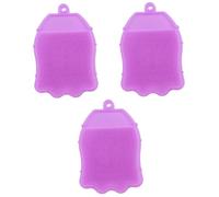 Healeved 3pezzi Spazzola Silicone Per Pulizia Del Viso e Massaggio Scrubber Per Bagnetto Ragazzo Ragazza Spazzola Esfoliante Per Ragazzo Ragazza Morbida e Facile Da Pulire Design Per