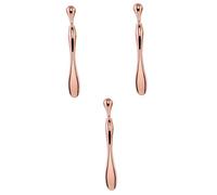 Healeved 3pezzi Stick Per Crema Per Occhi Lega Di Zinco Barra Massaggiante Per Viso Pratica e Portatile Per Colore Oro Rosa Favorisce La Circolazione e Riduce Segni Di Affaticamento