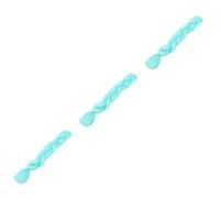 Healeved 3pezzi Treccia Sintetica Luminescente Per Donne Estensione Per Intrecciati Con Design Accattivante e Colore Delicato Perfetta Per Festività e Occasioni Speciali