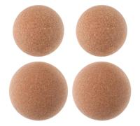 Healeved 4 palline da massaggio rigide: strumento massaggiante a per punti trigger terapeutici per il rilassamento muscolare, lo yoga, la fisioterapia e il sollievo dal plantare.