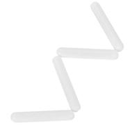 Healeved 4 Pezzi Barra di Agitazione Magnetica Ptfe 8X50Mm per Miscelatore di Liquidi da Laboratorio Compatibile Piastre Elettriche Agitatore Magnetico per Uso Scientifico e Riutilizzabile
