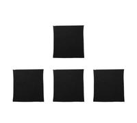 Healeved 4 Pezzi Maschera Nera da Carcerato Oxford Leggera e Facile da Indossare per Cosplay in Prigione e Giochi di Fuga Copertura Totale del Volto Realistica e Inquietante