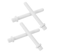 Healeved 4 Pezzi Porta Fili Cucito in Plastica Bianca per Rocchetti Mini e | Organizzatore per Filo Ricamo, Supporto Semplice e Preciso, Adatto a Mini Coni e Rocchetti Quilting