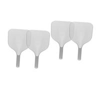 Healeved 4 Pz Maschera Per Viso Chiaro Tampone Per Il Taglio Dei Protezioni Per Gli Occhi Del Salone Di Barbiere Protettore Del Barbiere Parrucchiere L'animale Domestico