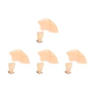 Healeved 4 Set Calotta Calva Realistica per Adulti, Effetto Cuoio | Facile da Indossare e Togliere, Mantiene la Forma, per Produzioni Filmiche e Spettacoli