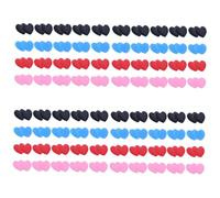 Healeved 4 Set Copertura Antiscivolo Per Occhiali Scatole Per Bicchieri Protezioni Auricolari Per Occhiali Fermagli Per Occhiali Da Sole Tendi Occhiali Porta Occhiali Per 20 Paia*4