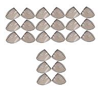 Healeved 4 Set Scudo Laterale in Trasparente Occhiali Filtro Chiaro Lato Presa Regolabile Impugnature Protettivo Colorato Di Sicurezza Guidato Materiale Morbido Tpu 3 Paia*4