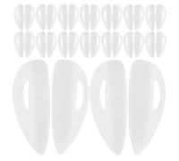 Healeved 40 pezzi di cuscinetti in silicone per la permanente delle ciglia, per extension, per la formazione delle ciglia, per la protezione del mascara e per l'arricciatura