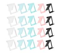 Healeved 40 Pezzi Supporto per Cellulare e Tablet in Pp Pieghevole Angolo Regolabile per Ufficio e Videoconferenze, Compatibile Telefoni e Tablet di Varie Dimensioni