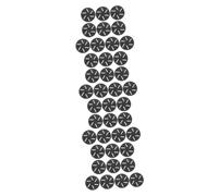 Healeved 40pezzi Testine Ricambio Per Smerigliatrice Elettrica Ricariche Roller Per Rimuovere Morta e Compatibili La Maggior Parte Dei Pedicure