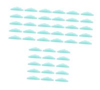 Healeved 45paia Silicone Eyelash Lift Pads Reusable Perming Tools for Women for All Eye Shapes to Use Lash Lifting and Curling