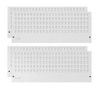 Healeved 4fogli Adesivi Numerati per Smalto Etichette Adesive Numeriche Codifica Colori Adesivi Numerati Autoadesivi per Inventario e Display Organizzatori di Smalto Numeri Leggibili