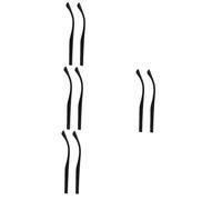 Healeved 4paia of Glasses Arm Replacement Parts for Eyewear and Sunglasses Easy to Install and Comfortable Design