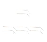Healeved 4paia Stanghette Di Ricambio Per Occhiali Metallo Design Elegante e Confortevole Compatibili Con Vari Modelli Per Attività Sportive e Quotidiane