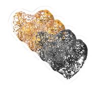 Healeved 4pezzi Cerotti Gel Refrigeranti Per Occhi Forma Di Cuore Da Riutilizzabili Per Occhiaie e Gonfiori Comfort e Freschezza Per Trattamento Oculare
