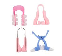 Healeved 4pezzi Clip Per Del Nasale Per Sollevamento e Raddrizzamento Del Naso Colori Random