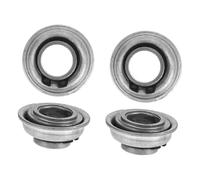 Healeved 4pezzi Cuscinetti Per Ruote Anteriori Per Rotelle Accessori Ricambio Per Deambulatore in Acciaio Grigio Per Guida e Sostituzione Semplice