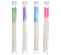 Healeved 4pezzi Filastrocca per Pulizia dei Piercing Auricolari Strumento di Pulizia per Auricolari Kit di Auricolare per Uso Domestico Viaggio