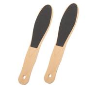 Healeved 4pezzi File Per Piedi Legno Rimuovi La Morta e Esfolia Piede Utensile Per Pedicure Per Uomini e Donne Facile Da Usare e Lavare Per Uso Professionale e Domestico