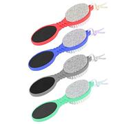Healeved 4pezzi Raspa Per Piedi Professionale Inossidabile Kit Completo Per Pedicure Rimozione Morta e Calli Strumento Di Per Piedi Di Fregi