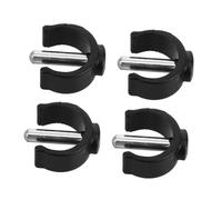 Healeved 4pezzi Ricambi per Bastoni da Passeggio Supporto Antiscivolo per Stampelle Supporto per Bastone di Ricambio per Bastoni da Trekking Accessori da Passeggio Sostituzione del Pied