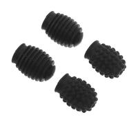 Healeved 4pezzi Sordine Batteria in Silicone Antirumore per Punte di Bacchette Coperture Protettive per Esercizi Silenziosi Smorzatori per Bacchette Protezione per Punta