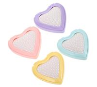 Healeved 4pezzi Spazzola Per Pieghevole Da Viaggio Con Mini Pettine Massaggiante Per Compatto e Portatile Per Quotidiano Viaggio