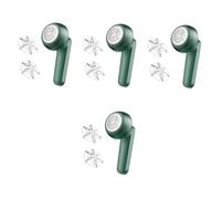Healeved 4sets Rasoio Elettrico Ricaricabile Usb Per Tessuti Levapelucchi Portatile Per Abbigliamento Leggero e Compatto Rimuove Pelucchi e Fuzz Da Ogni Tipo Di Tessuto Include Lame Di