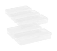 Healeved 5 Pcs Scatola Lama Di Riciclaggio Di Riciclaggio In Plastica In Plastica In Plastica A Matita Ad Acquerello Aghi E Filo Organizzatore Di Pesca Ad Esca Organizzatore Organizzatore