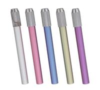Healeved 5 Pezzi Di Estensori Per Penna Estensore Per Portapenne Corto Estensore Per Pastelli Protezione Per Punta Di Matita In Metallo