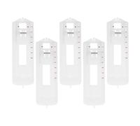 Healeved 5 Pezzi Piedino per Macchina da Cucire Multifunzionale in Plastico Bianco, Design User-Friendly per Quilting e Uso Domestico, Adatto a Principianti e Professionisti