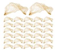 Healeved 50 retine per invisibili: retine elastiche per invisibili per donne, chignon, servizi di ristorazione, ballerine, parrucche da cucina