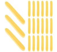 Healeved 50 Spugne Compresse per Viso Naturali Gialle, Spugne Cosmetiche per Rimozione Trucco e Pulizia Profonda, Confezione Singola per Estetiste e Uso in Viaggio