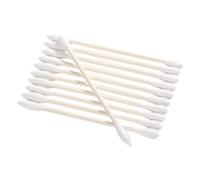Healeved 500 Pezzi Cotton Fioc Monouso a Doppia Testa in Cotone Assorbente e Bastoncino di Carta, per Trucco e Pulizia Orecchie, per Donne e Cura delle Ferite