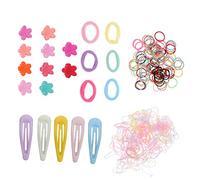Healeved 565 Pezzi Elastici Per Per Bambine Fermagli Per Scatto Accessori Per Per Bambine Adatti Per Feste Matrimoni Balli Di Fine Anno Serate e Vita Quotidiana