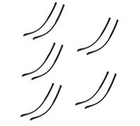 Healeved 5paia Braccia Sostituibili Temples Resistente Design Per Comfort e Facili Installare Compatibili La Maggior Parte