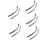 Healeved 5paia Titolo Proposto Asticelle Di Ricambio Per Occhiali Regolabili Design Antiscivolo Facile Installazione Compatibili Per Uomini e Donne Da Questo Titolo Include Le