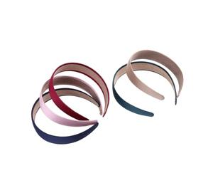 Healeved 5pezzi Fascia per Capelli Colorata Cerchietto per Capelli Donna Morbido e Comodo da Indossare per Usi Quotidiani e Feste Colore Casuale