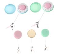 Healeved 5pezzi Pulitori Portatili Per Schermi e Occhiali Salviette Microfibra Per Rimuovere Polvere e Impronte Colori Casual Compatte e Leggere