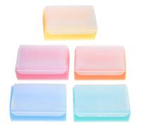 Healeved 5pezzi Spugna Morbida Per Spazzola Per Scrub Del Capelluto Con Funzione Di Massaggio Accessori Per Bagno e Pulizia Della