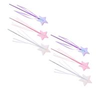 Healeved 6 pezzi Bacchette Incantate a Forma di Morbide e Sicure in Tessuto per Feste di Compleanno Halloween e Regali per Ragazze