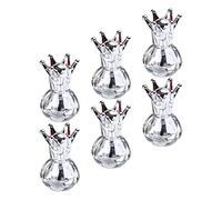 Healeved 6 Pezzi bottiglia di smalto per unghie gel per unghie tappo di bottiglia sciroppo gel ie primer ie ie di smalto per ie in distributori di smalto per ie